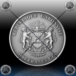 1oz GABON 1000 Francs "NOJ" 2014